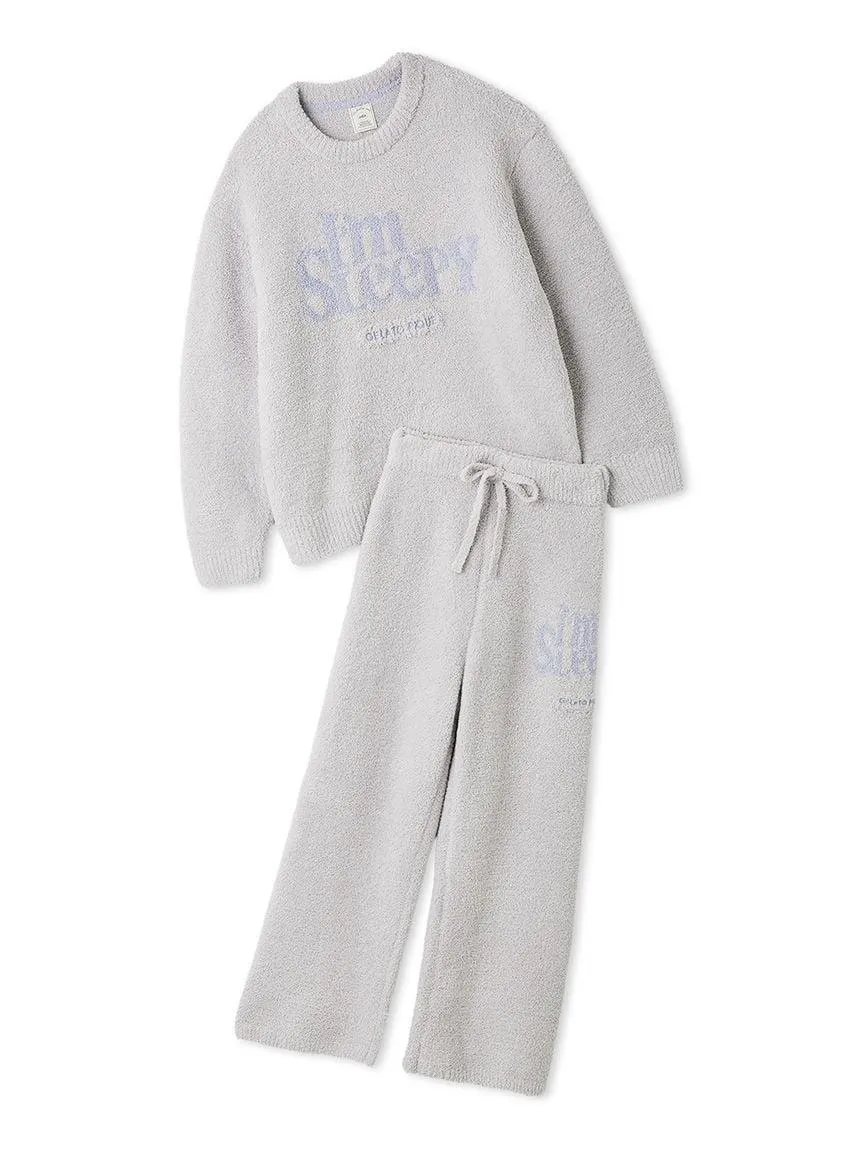 Powder Sleepy Logo Jacquard Pullover & Pants Set gallery 1