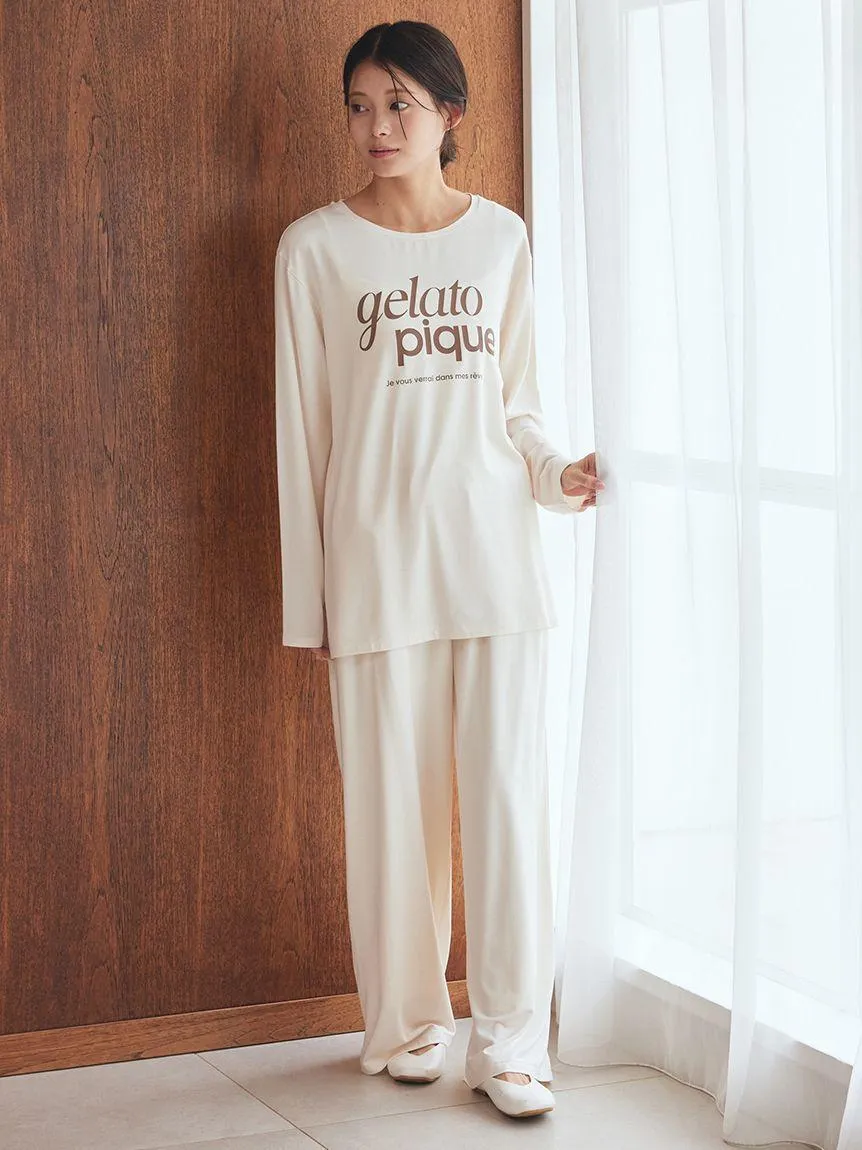 Rayon One Point Logo Pants gallery 5