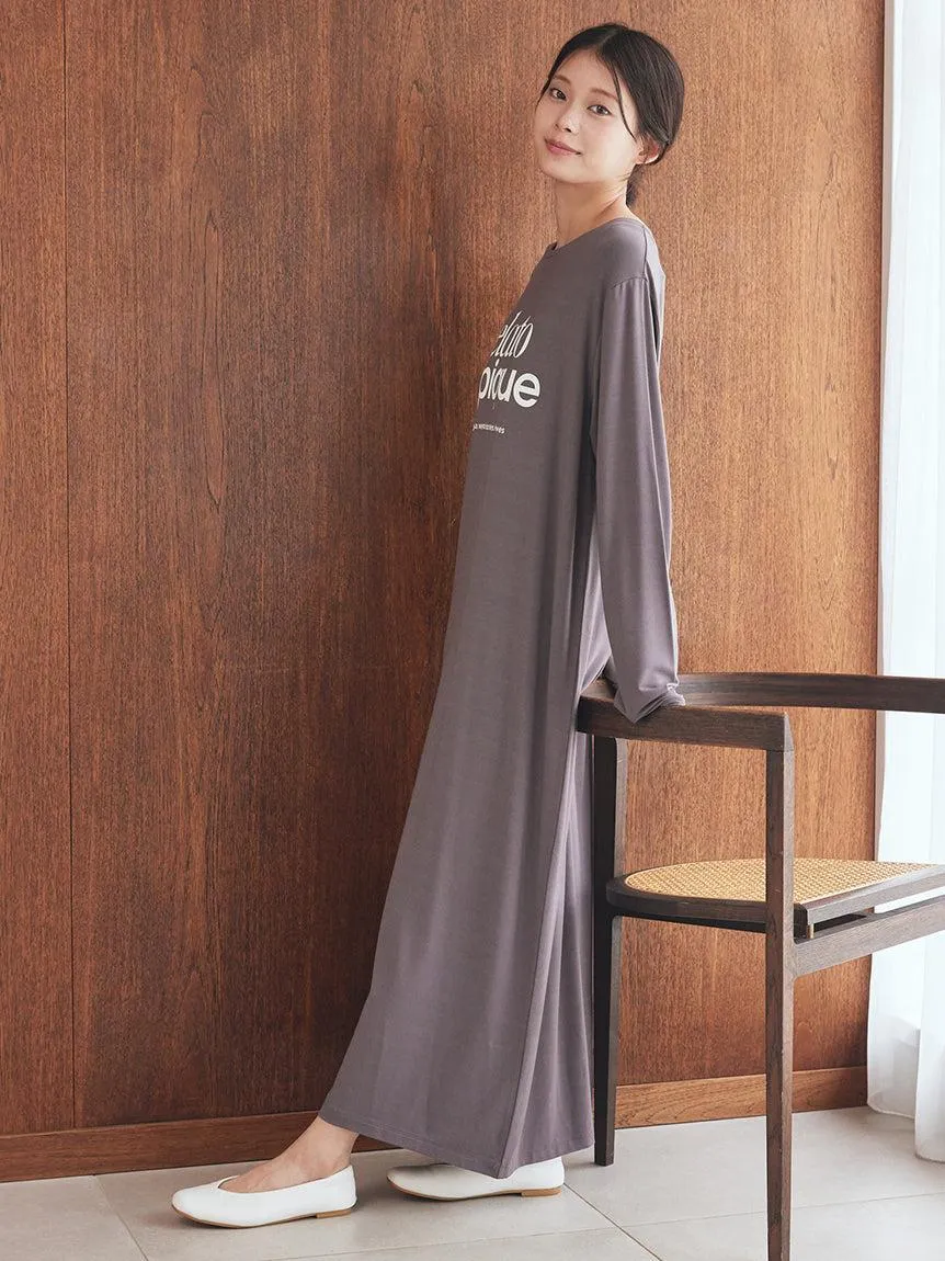 Rayon Simple Logo Dress gallery 6