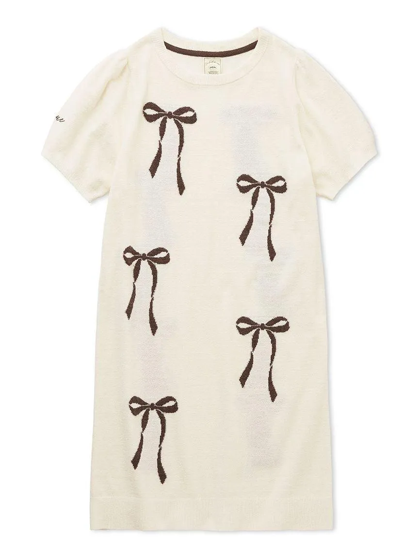 Ribbon Jacquard Lounge Dress