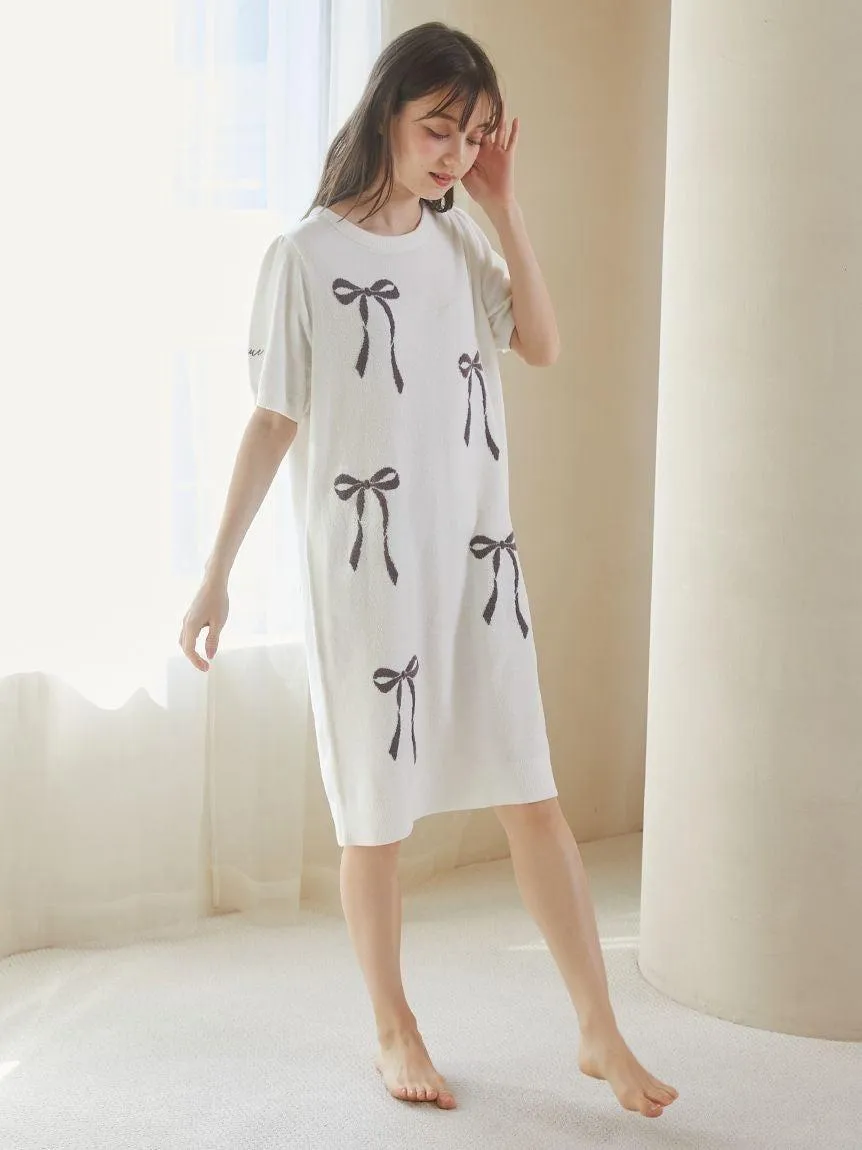 Ribbon Jacquard Lounge Dress gallery 9