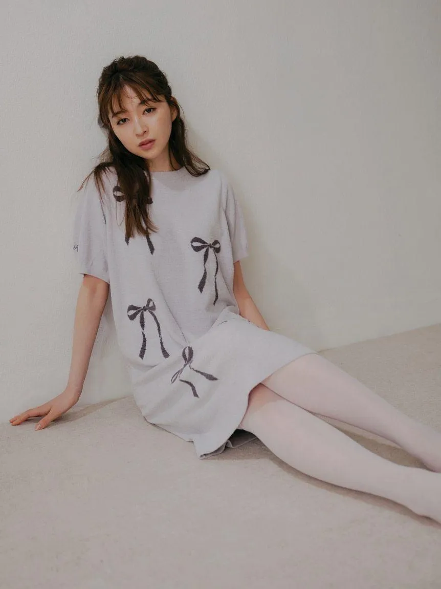 Ribbon Jacquard Lounge Dress gallery 1