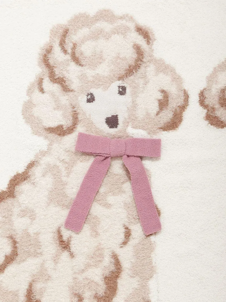 Ribbon Poodle Jacquard Blanket gallery 5
