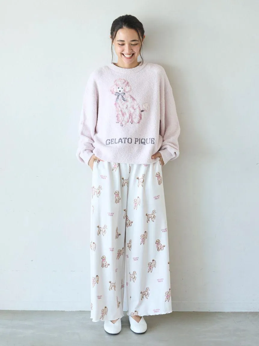 Ribbon Poodle Jacquard Pullover gallery 1