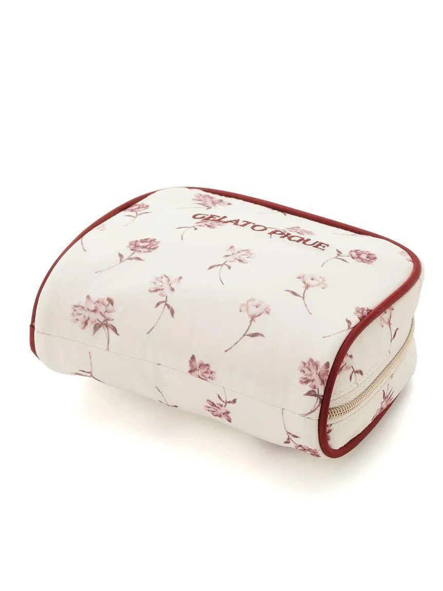 Rose Patterned Square Pouch gallery 7