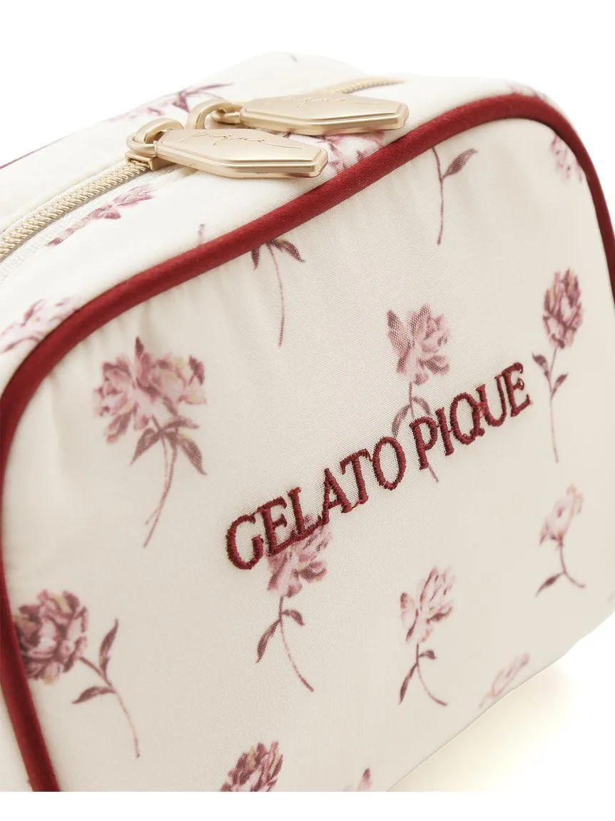 Rose Patterned Square Pouch gallery 5