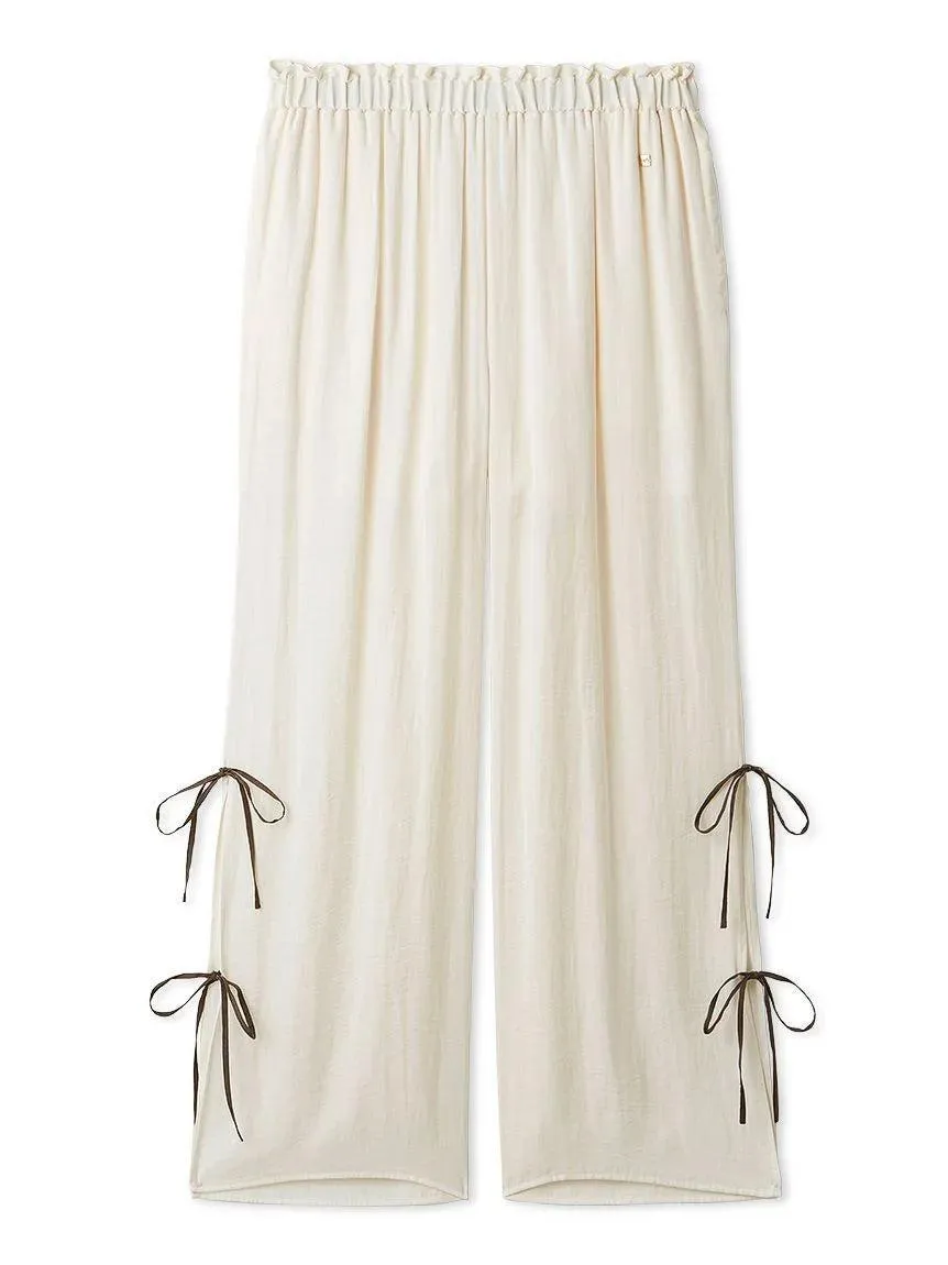 Satin Airy Long Pants