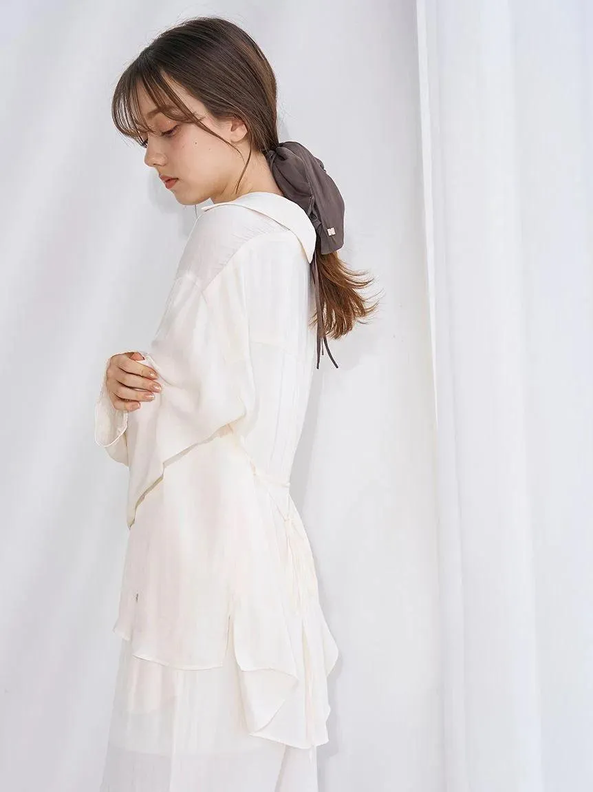 Satin Airy Shirt gallery 4