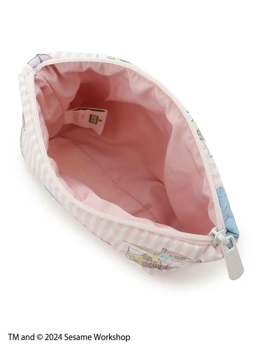 【SESAME STREET】 Character Zipper Pouch gallery 1