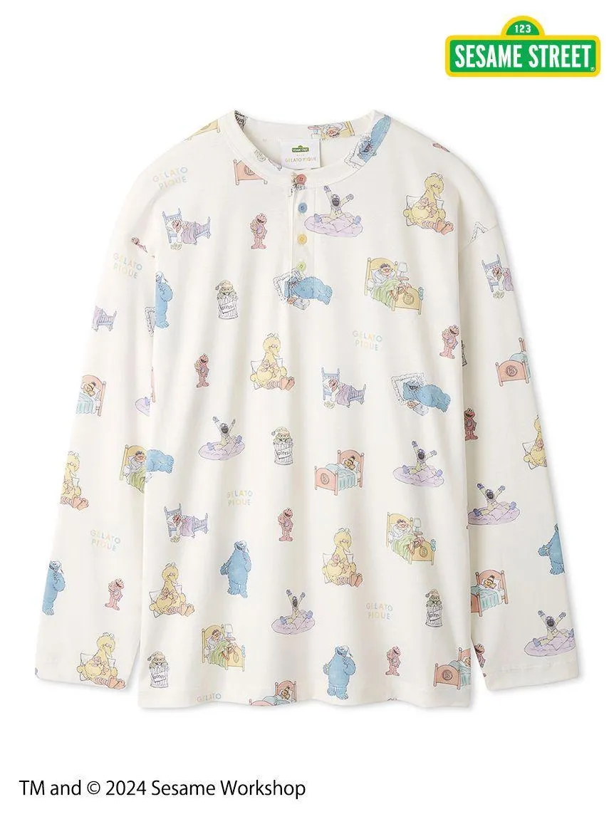 【SESAME STREET】MEN'S All-Over Print Pullover gallery 4