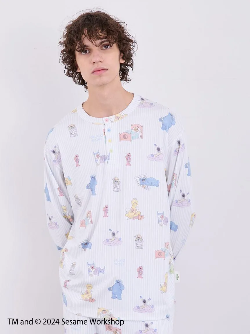【SESAME STREET】MEN'S All-Over Print Pullover gallery 8