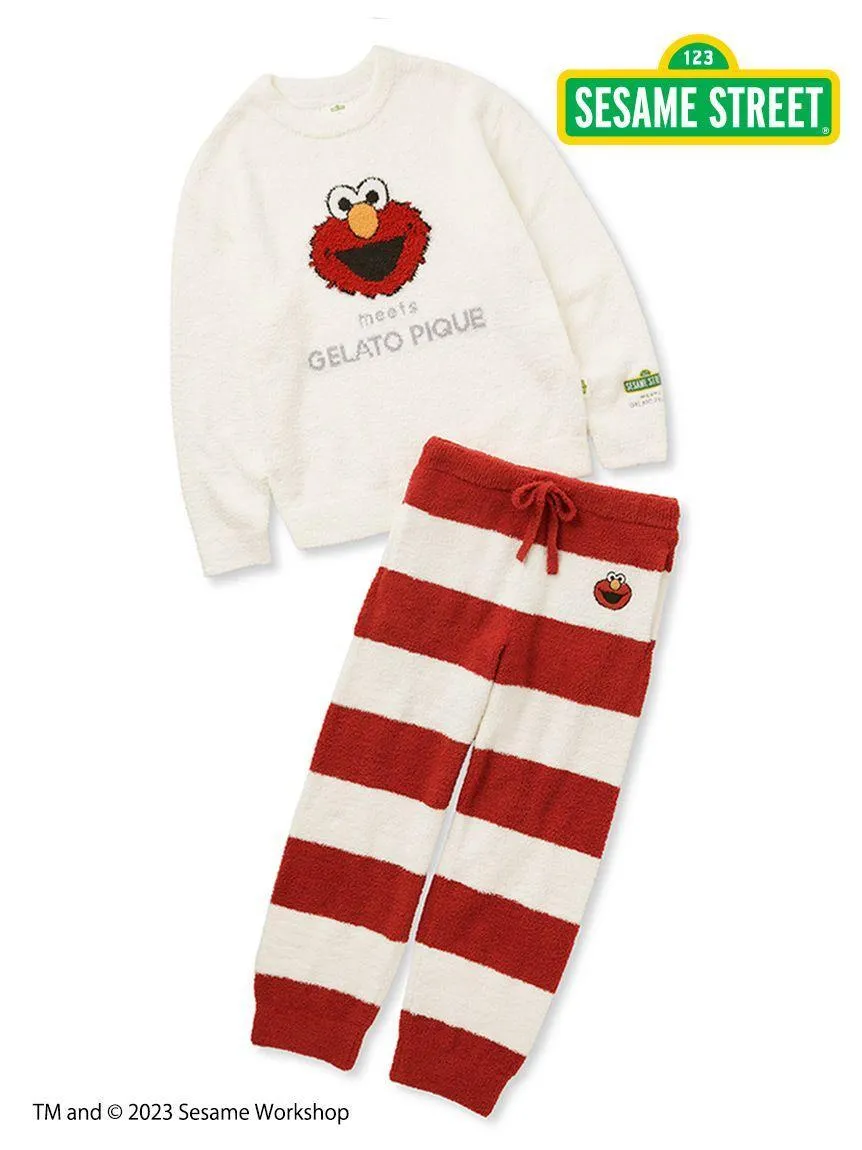 [SESAME STREET][MENS] Jacquard Pullover & Long Pants Loungewear Set gallery 8