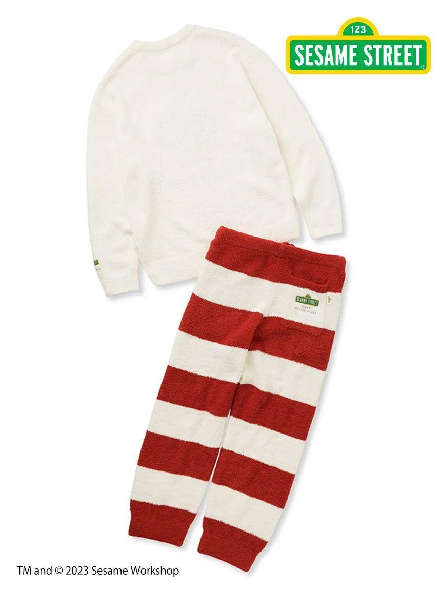 [SESAME STREET][MENS] Jacquard Pullover & Long Pants Loungewear Set gallery 4
