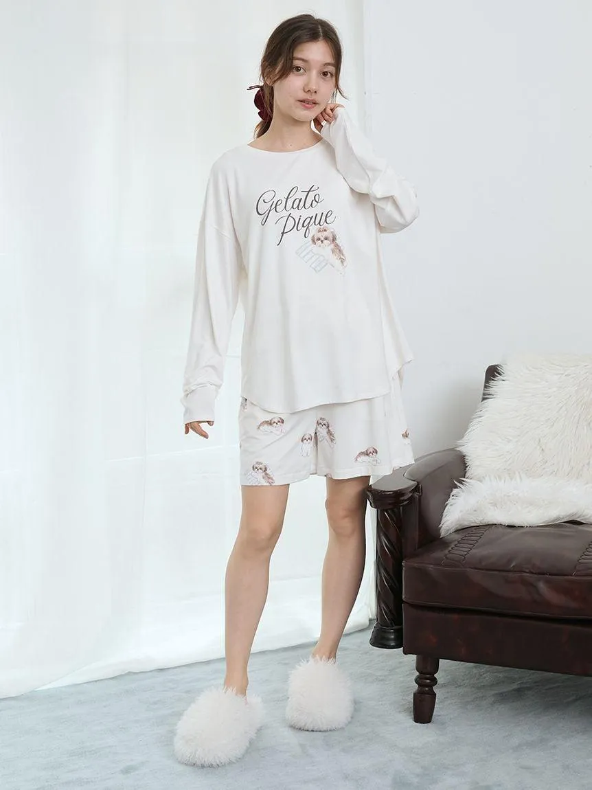 Shih Tzu Print Shorts gallery 5