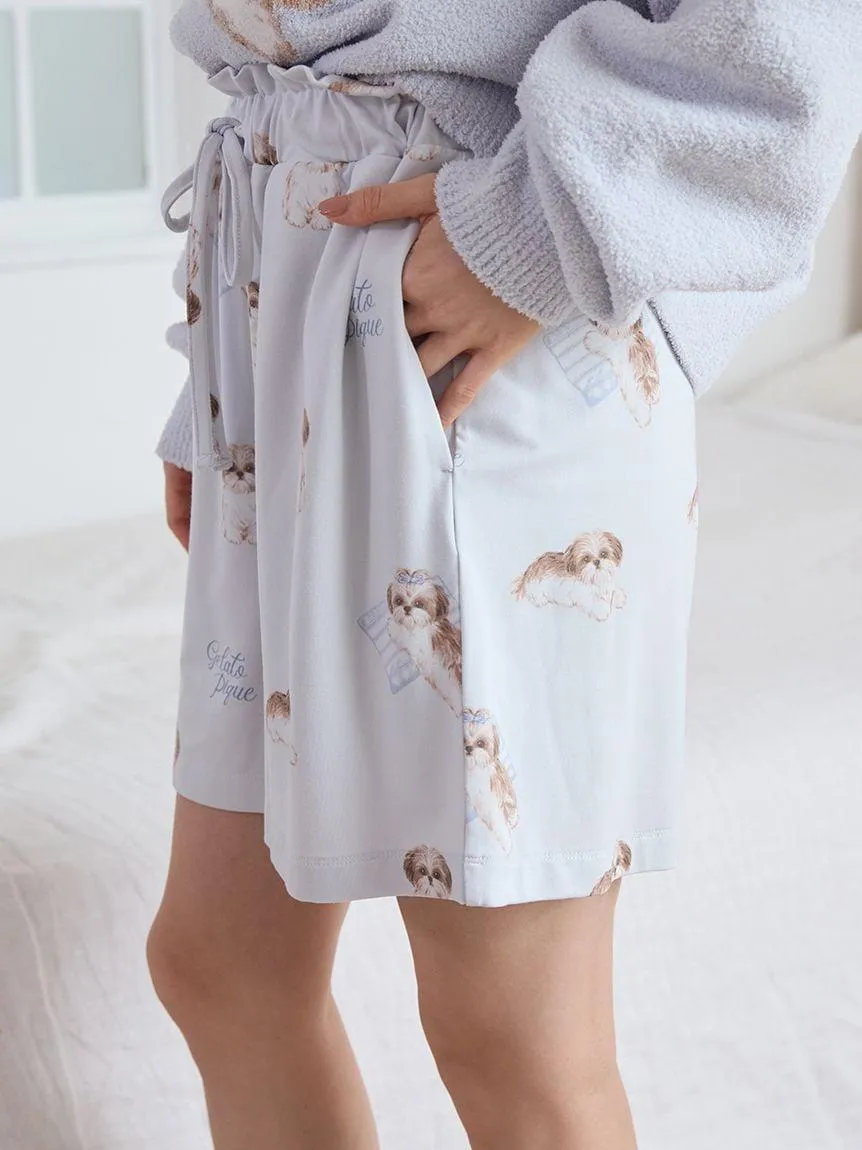 Shih Tzu Print Shorts gallery 6