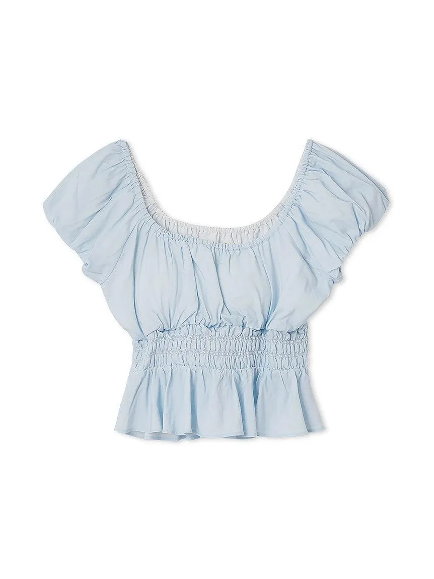 Shirring Gather Pullover gallery 2