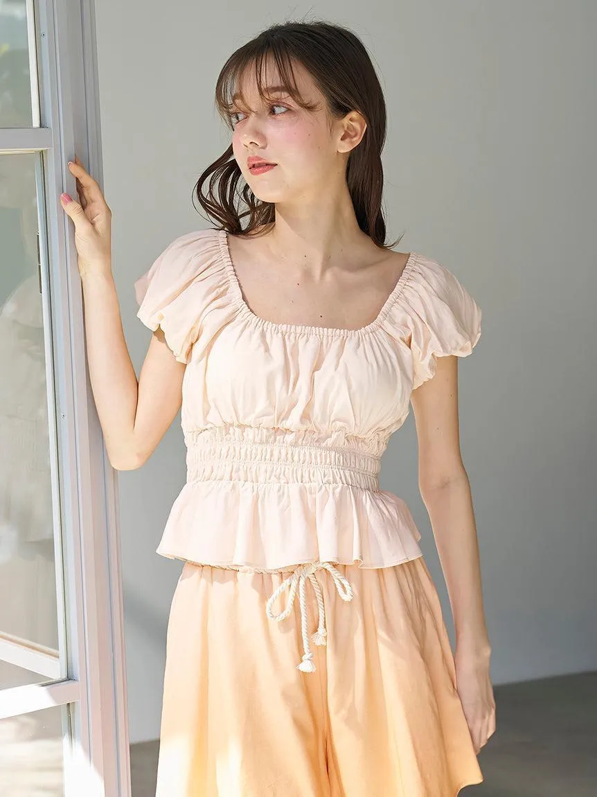 Shirring Gather Pullover gallery 5