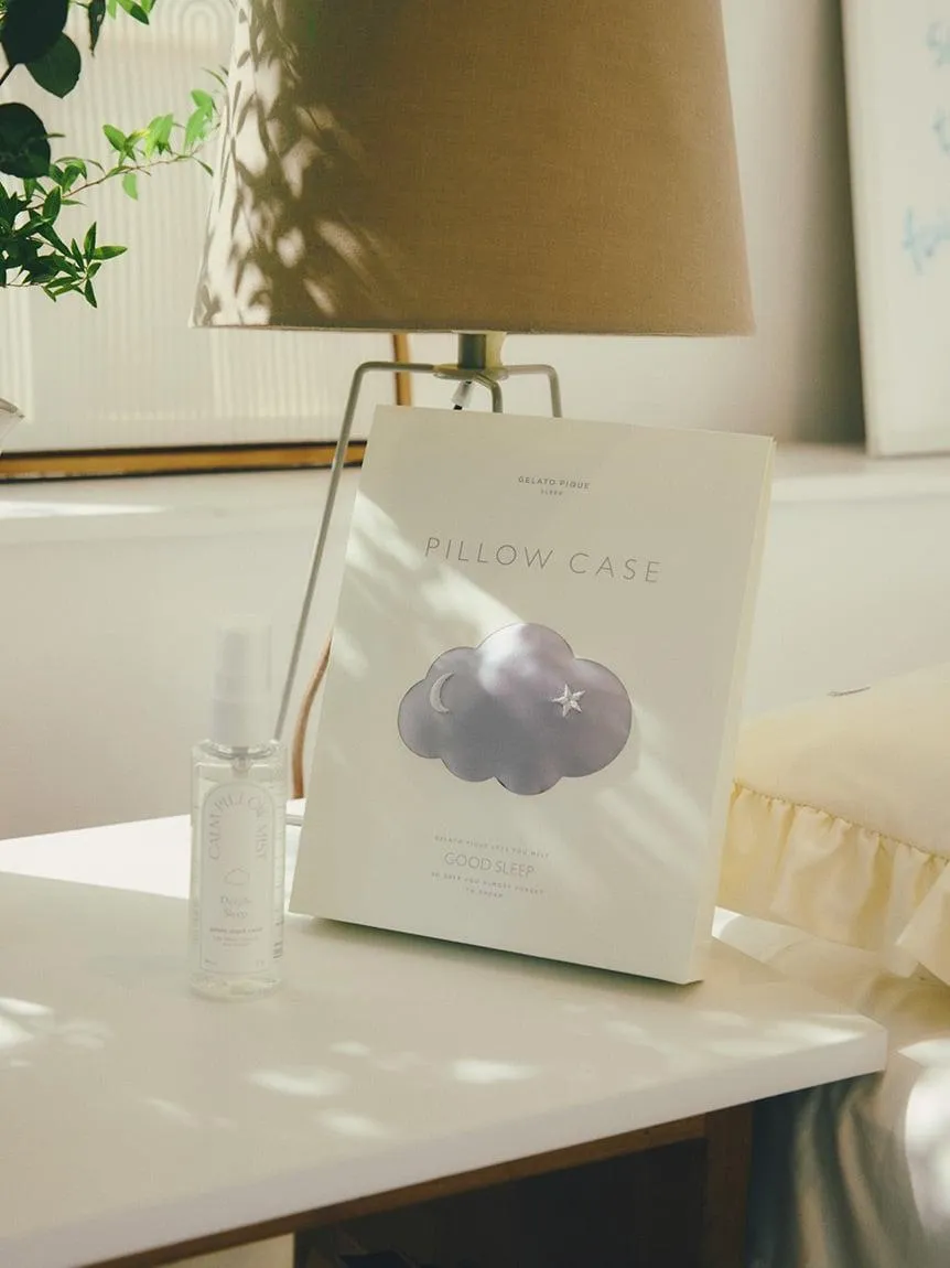 [Sleep] Satin Embroidery Pillow Case With Gift Package gallery 6