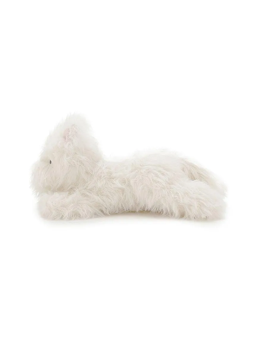 [Sleep] Westie Fluffy Plush Cushion gallery 2