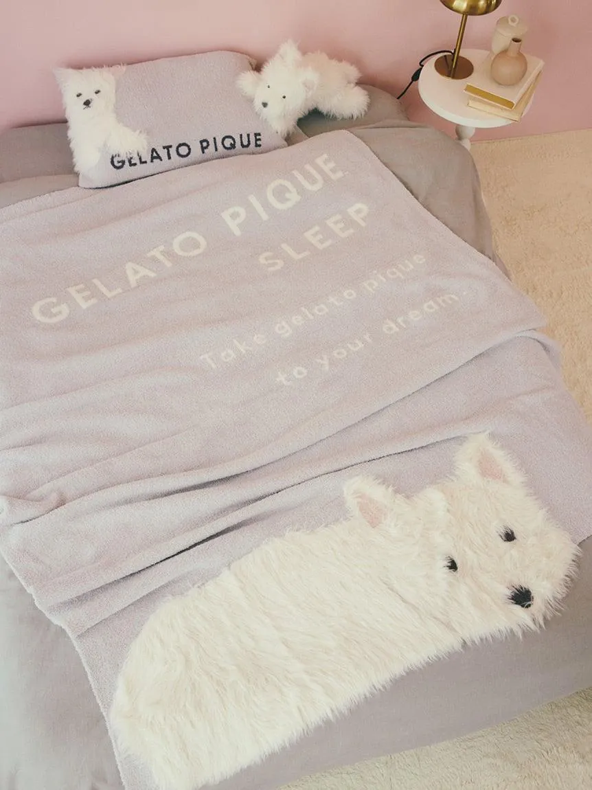 [Sleep] Westie Fluffy Plush Cushion gallery 3