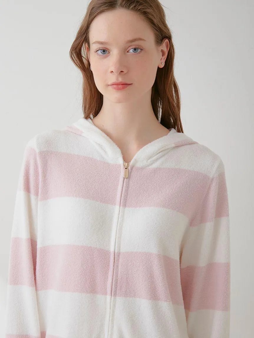 Smoothie Lite 2-Border Zip Up Hoodie Cardigan gallery 3