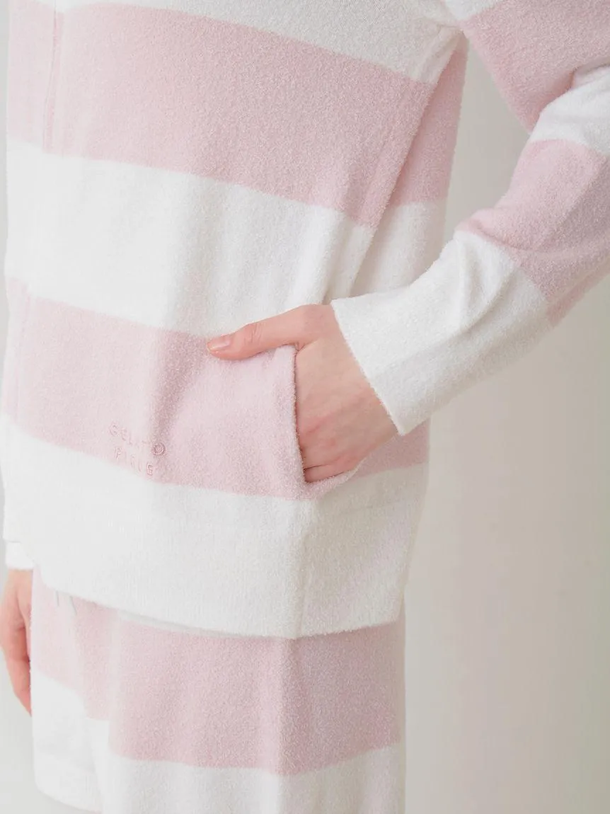 Smoothie Lite 2-Border Zip Up Hoodie Cardigan gallery 5