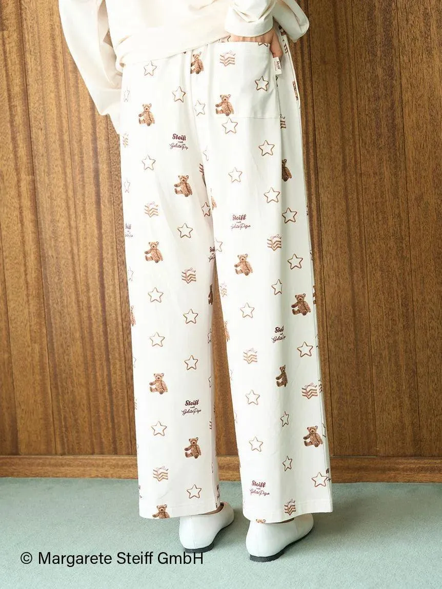 [Steiff] 55PB & Cookies All-Over Long Pants gallery 9