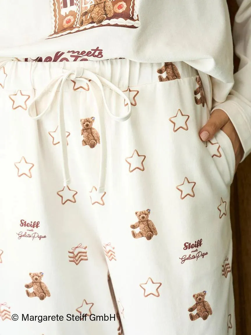 [Steiff] 55PB & Cookies All-Over Long Pants gallery 2