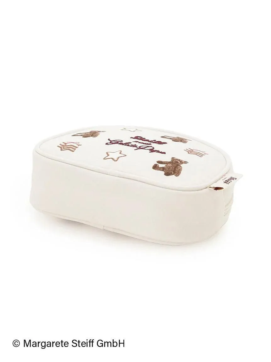 [Steiff] 55PB & Cookies All-over Pouch gallery 2