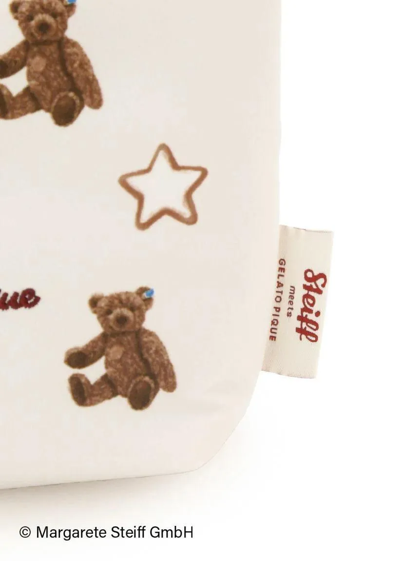 [Steiff] 55PB & Cookies All-over Tissue Pouch gallery 3