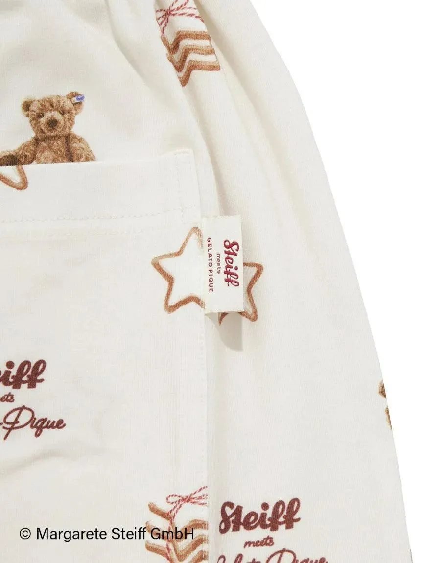 [Steiff] Men's All-over print long pants gallery 1