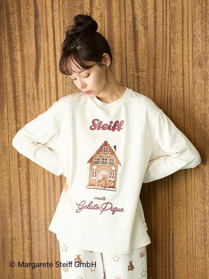 [Steiff] One-point Long-sleeved T-shirt gallery 2