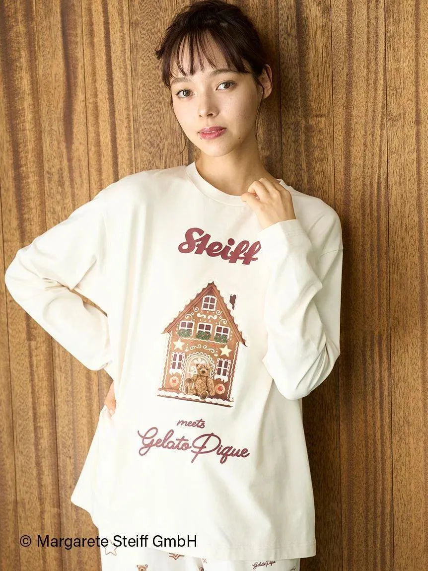 [Steiff] One-point Long-sleeved T-shirt gallery 9