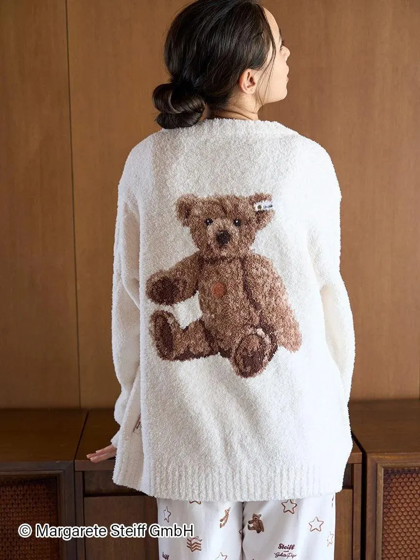 [Steiff] Unisex Powder 55PB Jacquard Cardigan gallery 7