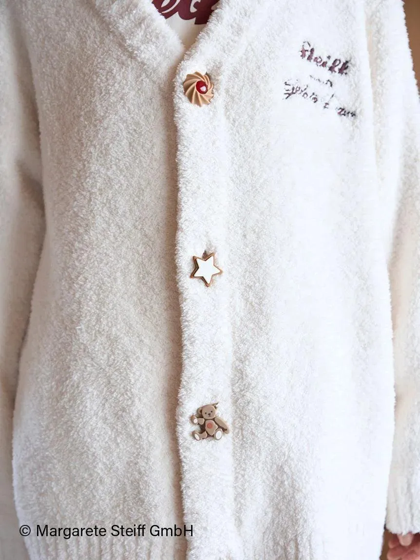 [Steiff] Unisex Powder 55PB Jacquard Cardigan gallery 4