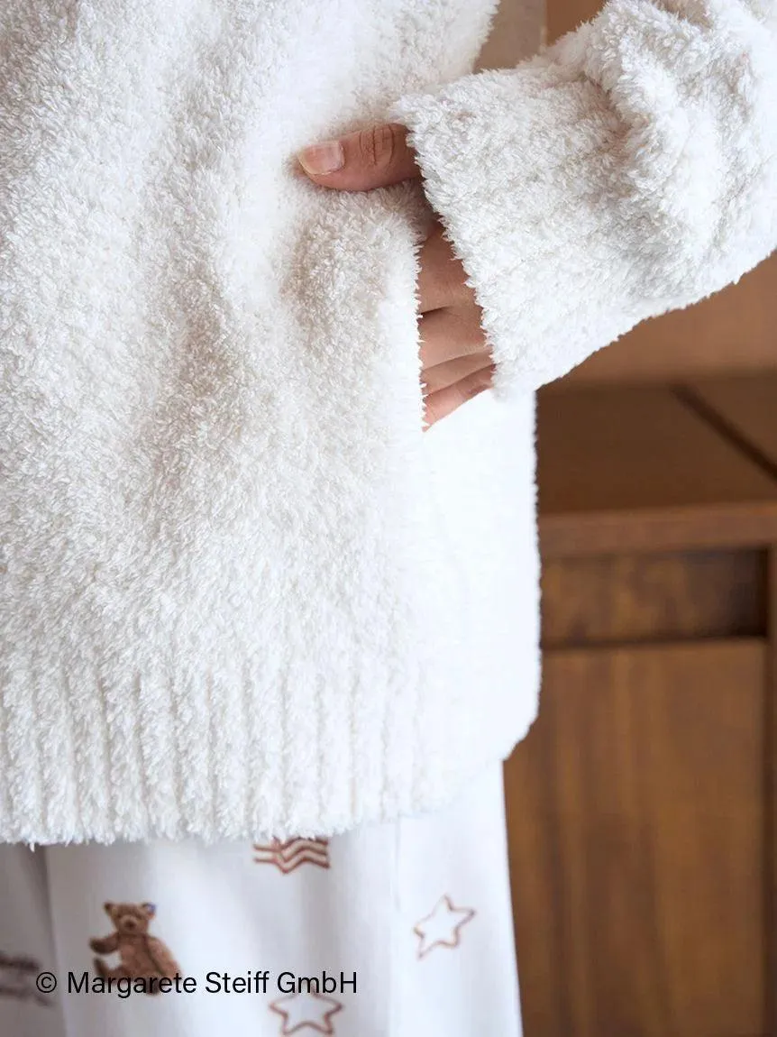 [Steiff] Unisex Powder 55PB Jacquard Cardigan gallery 1