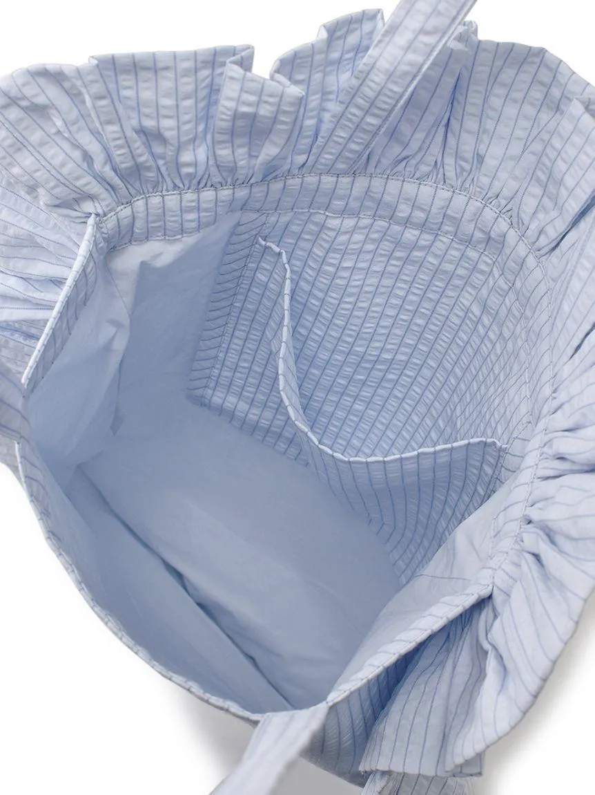 Striped Frill Tote Bag gallery 4