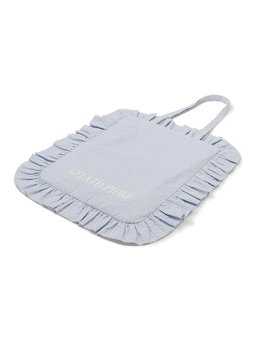 Striped Frill Tote Bag gallery 5