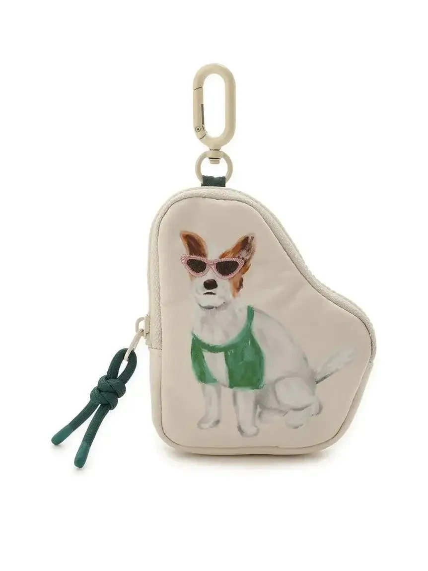Summer Dog Die Cut Pouch