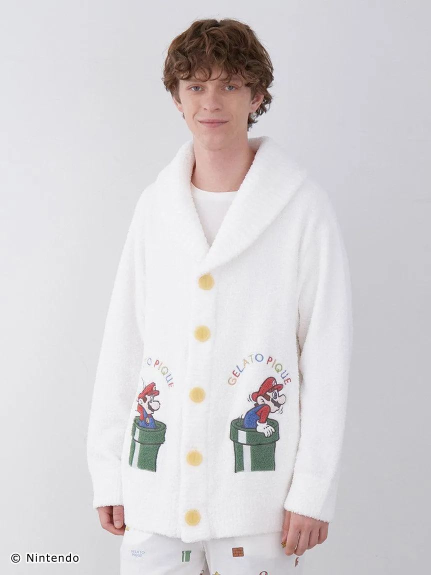 SUPER MARIO™️ UNISEX Baby Moco Jacquard Shawl Cardigan gallery 4