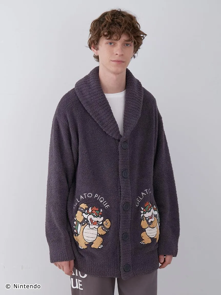 SUPER MARIO™️ UNISEX Baby Moco Jacquard Shawl Cardigan gallery 6