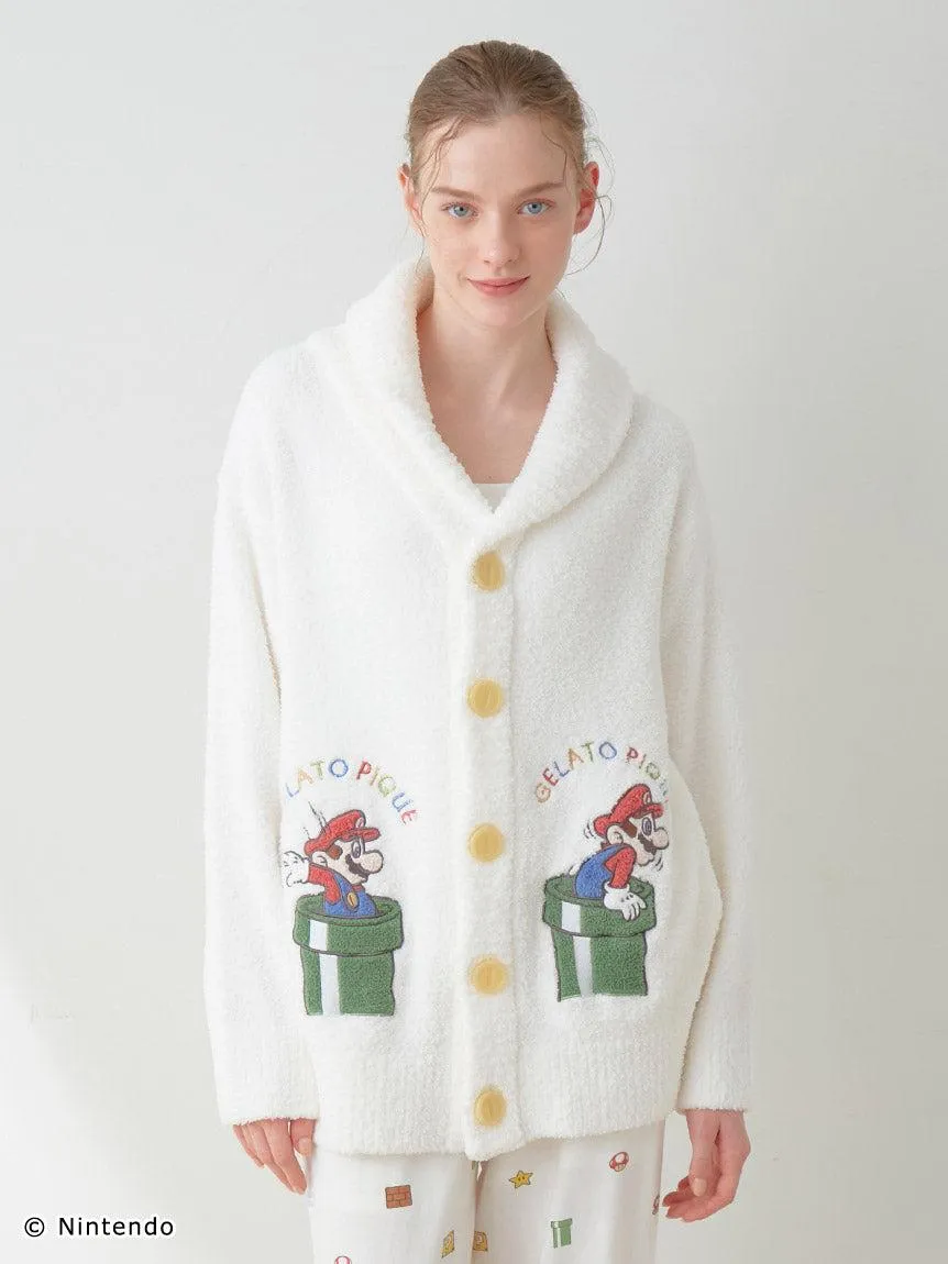 SUPER MARIO™️ UNISEX Baby Moco Jacquard Shawl Cardigan gallery 7