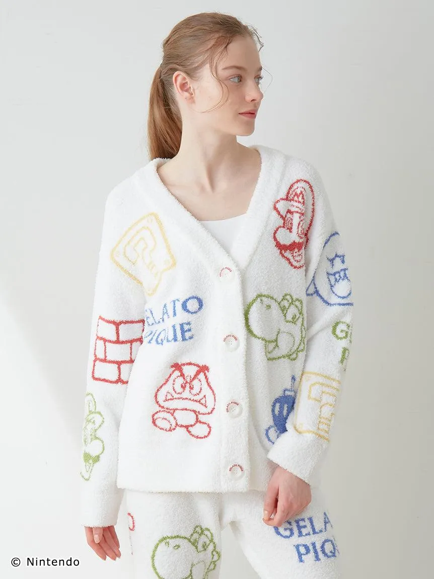 SUPER MARIO™️ WOMENS Baby Moco Character Patterned Jacquard Cardigan gallery 9