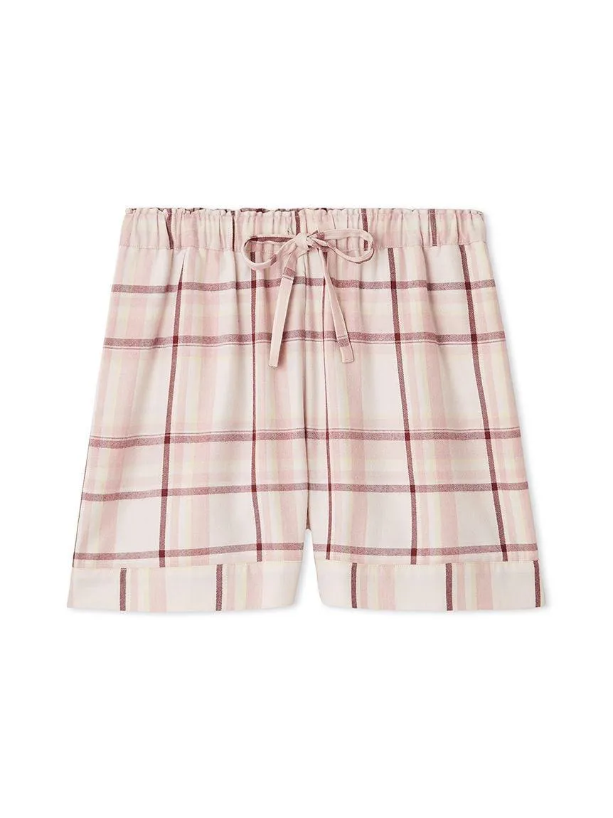 Trend Check Pattern Shorts gallery 1