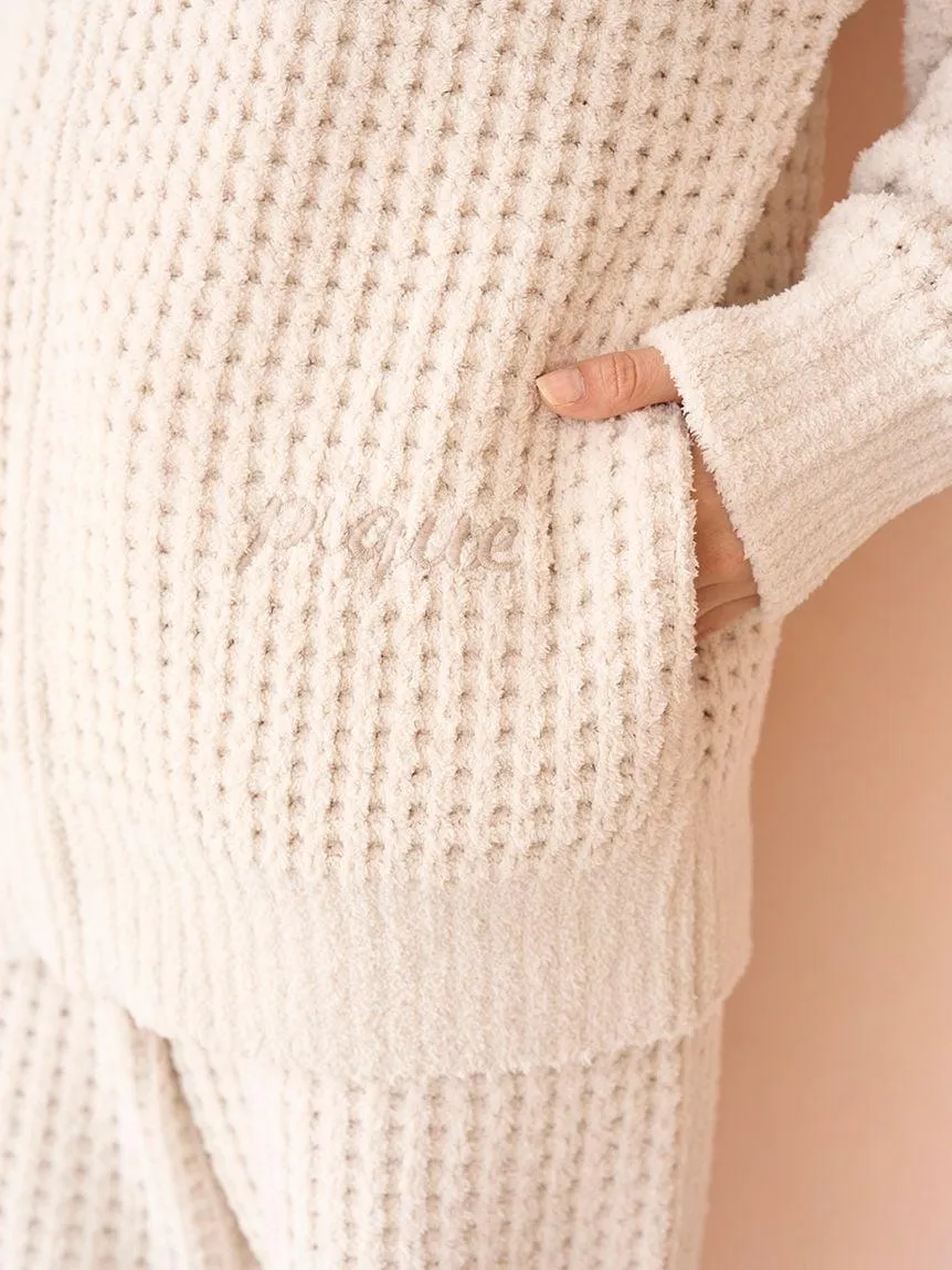 Unisex Waffle Knit Hoodie gallery 5