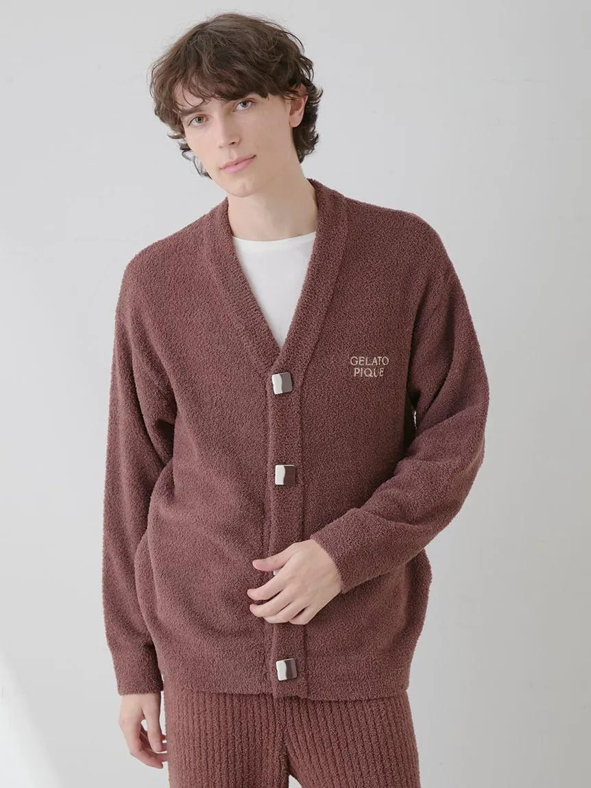 [MENS]Baby Moco Chocolate Button up Cardigan gallery 1
