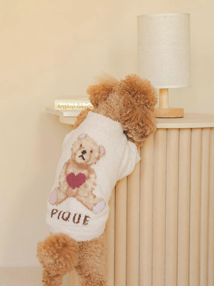 CAT&DOG Heart Bear Jacquard Pet Clothes gallery 2