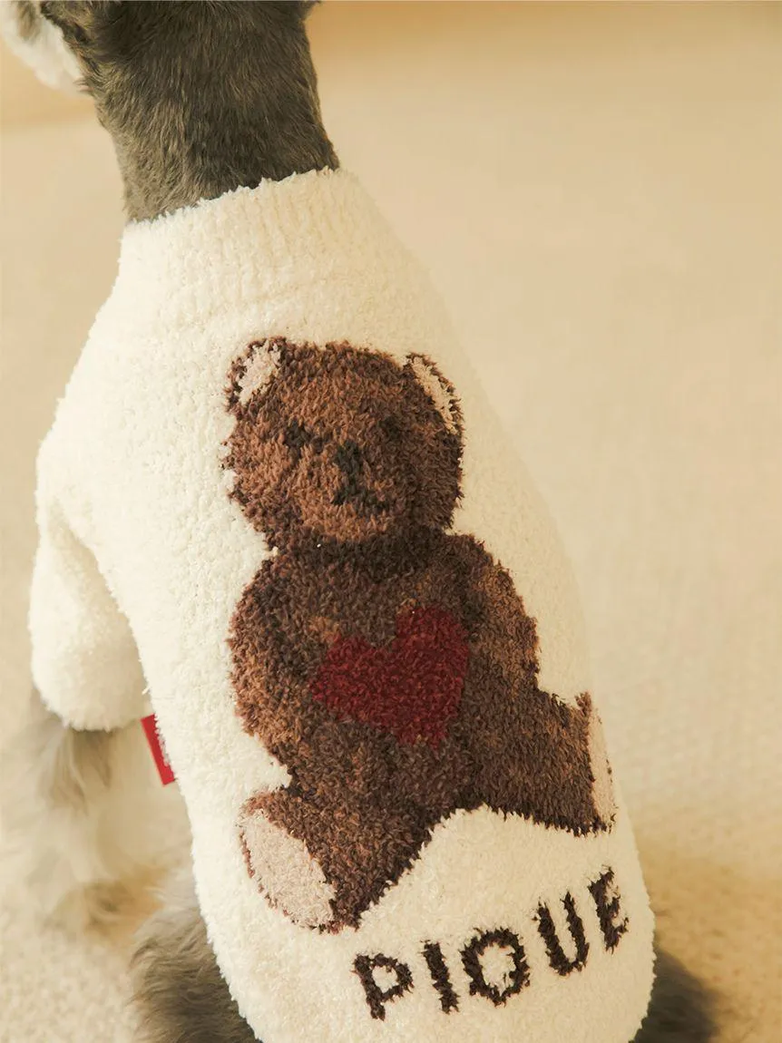 CAT&DOG Heart Bear Jacquard Pet Clothes gallery 7