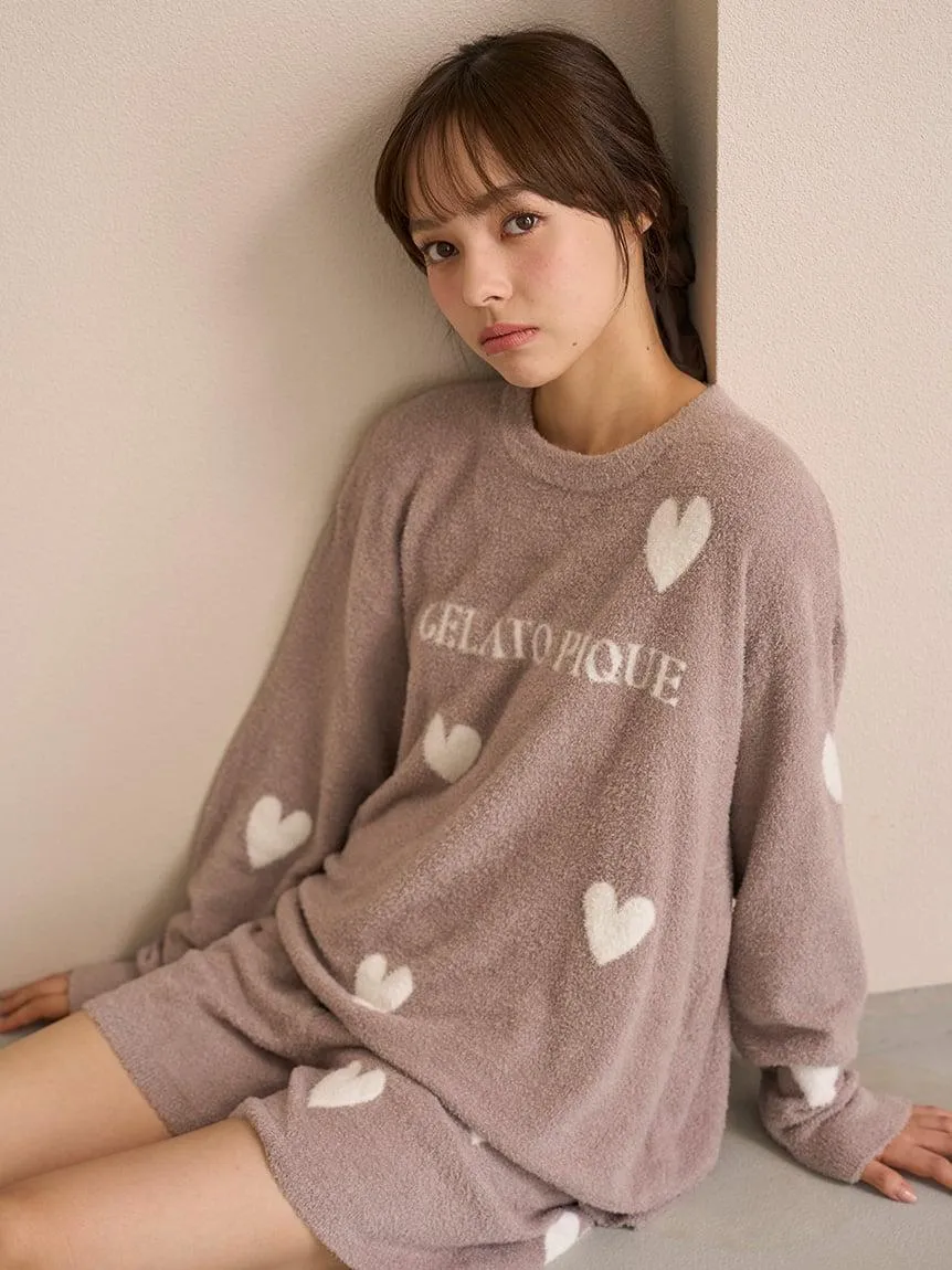 Warm Smoothie Heart Jacquard Pullover gallery 5