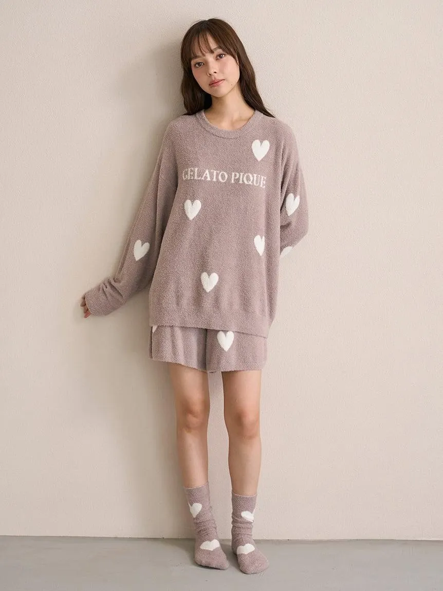 Warm Smoothie Heart Jacquard Shorts gallery 4